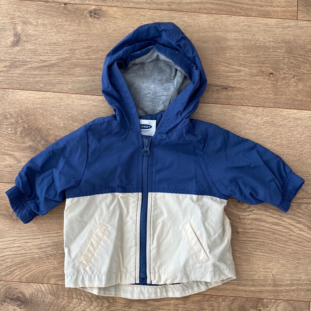 Light-weight Old Navy jacket (size 0-3 months)